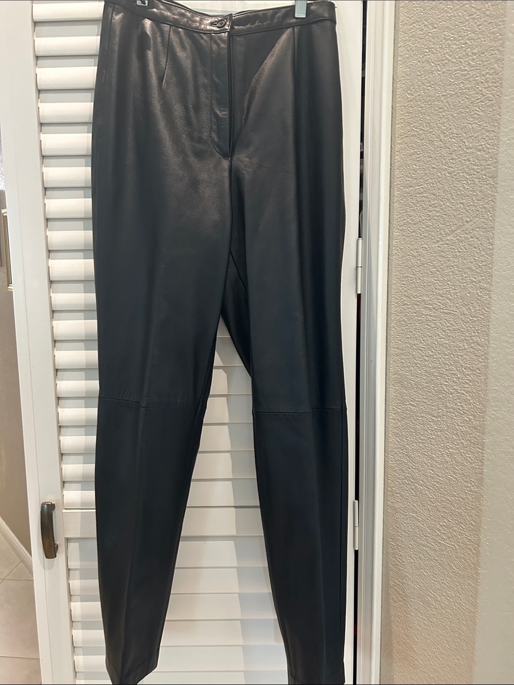 Mix It Black Faux Leather Pants